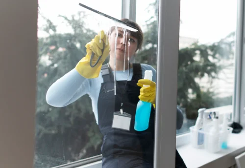 Nettoyage de vitres intérieures et extérieures à Yainville